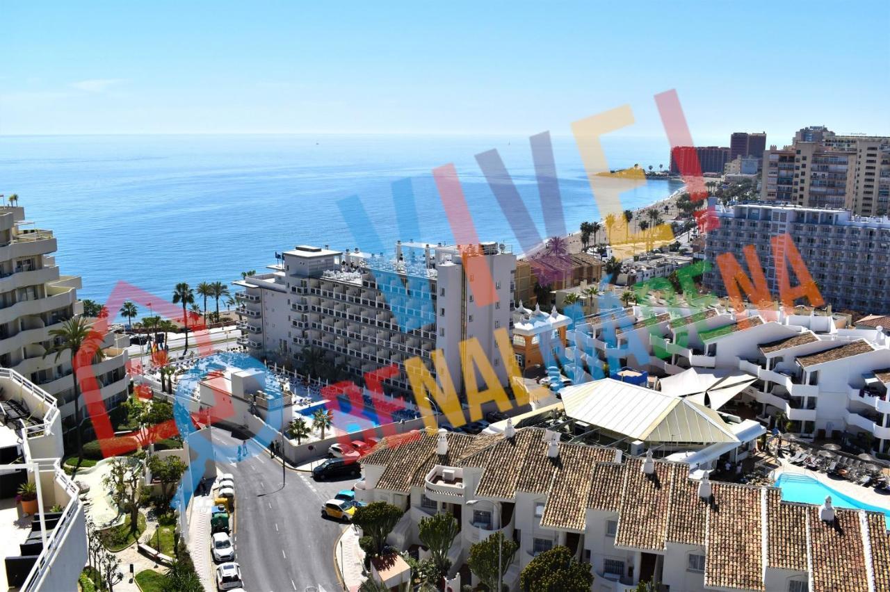 Vive Benal Beach 423, Primera Linea De Playa, Parque Acuatico Benalmádena Εξωτερικό φωτογραφία